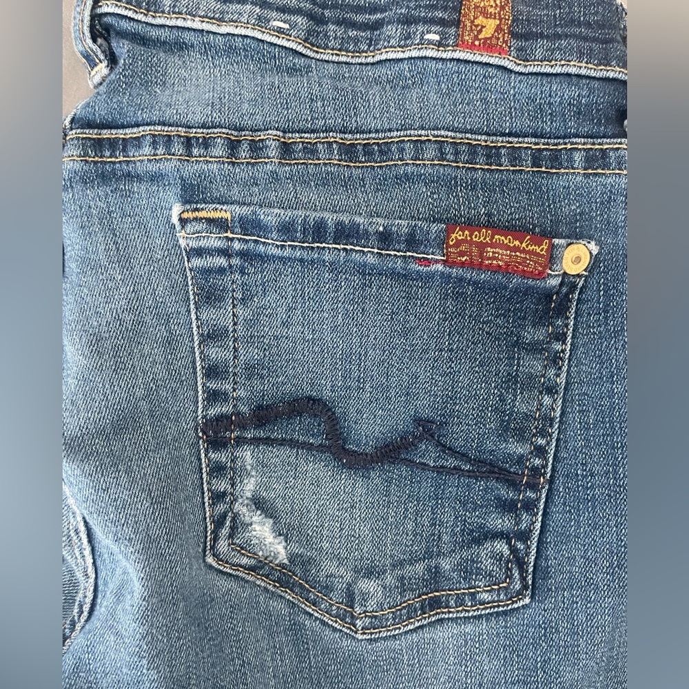 7 for Mankind Josefina skinny boyfriend jean, size 26